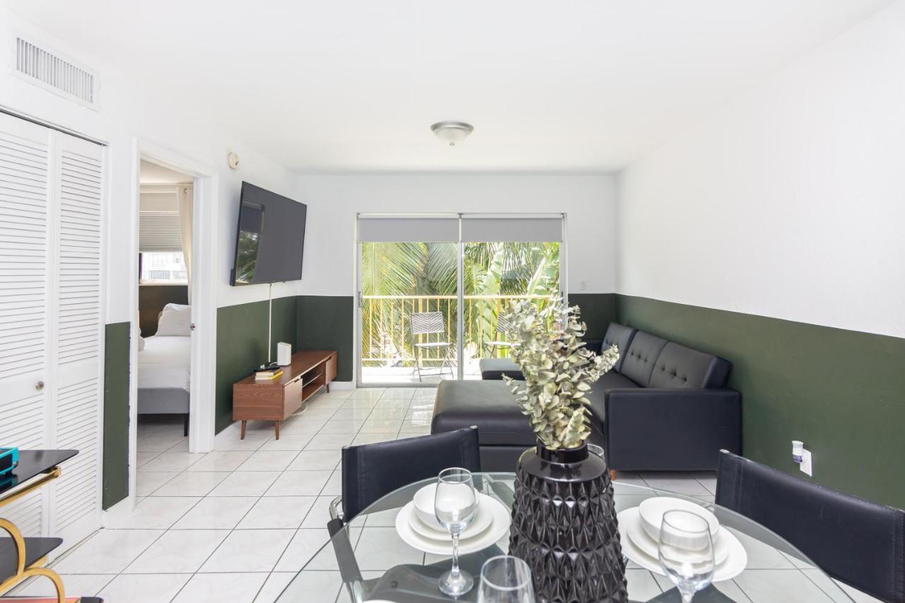One Bedroom Apartment - With Parking & Balcony - Heart Of Wynwood Miami Luaran gambar